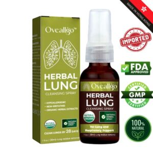 NATURAL HERBAL SPRAY FOR LUNG AND RESPIRATORY SUPPORT